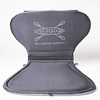 Yakpads Cushioned Seat Pad, Gel Seat Pad for Kayaks, Portable Seat Cushion for Outdoor Watersports and Recreation - Cascade Creek