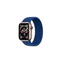 EasyLoop Watch Bands for Apple iWatch. Fits right, soft and is both sweat and water resistant. (38 / 40 mm, Blue)
