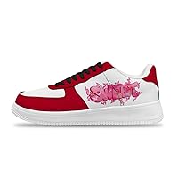 Popular Graffiti (11),red1 Air Force Customized Shoes Men's Shoes Women's Shoes Fashion Sports Shoes Cool Animation Sneakers
