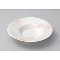 Japanese Plate, Ichiki Ginsai 7.5 Plate, 9.3 x 1.5 inches (23.7 x 3.7 cm), Appetizer Plate, Japanese Tableware, Restaurant, Inn, Commercial Use