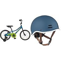 Retrospec Koda Plus Kids Bike for Boys & Girls Ages 3-8 Years Children's Bicycle, Adjustable Seat & Handlebars, Removable Training Wheels, Front Hand Brakes, Rear Coaster Brake & Safety Bell