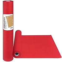 PerkHomy Red Kraft Paper Roll 17.5