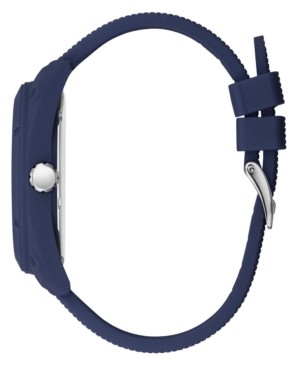 Guess Dash Mens Analog Quartz Watch with Silicone Bracelet W1256G3