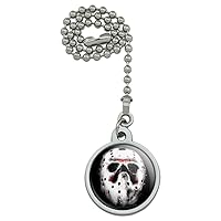 GRAPHICS & MORE Friday The 13th Jason Mask Ceiling Fan and Light Pull Chain