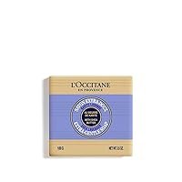 L'OCCITANE Shea Butter Extra-Gentle Solid Soap: Citrusy Shea Verbena, Relaxing Shea Lavender, Vegetable Based, Artisanal, Hand & Body Soap, Gently Cleanse, Vegan