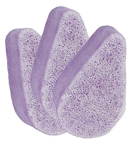 Spongeables Anti-Cellulite Body Wash in a Sponge, Scent, Spa Cellulite Massager, Moisturizer and Exfoliator, 20+ Washes, 4oz, Lavender, Pack of 3