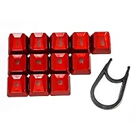 12Pcs Bump Keyboard Keycaps For G310 G613G413 G910 G810 K840 Romer-G Switch Mechanical Anti-Slip Backlit Keycap Keycaps Set For Mechanical Keyboard SetKeycaps For G413 G910 G810 G310 G613 K840 G910