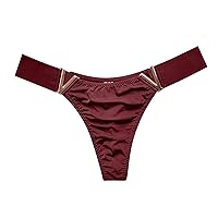 Women Sexy G-String Thong Low Rise String Underwear Ladies Plus Underwear T Back Bikini Panties Briefs Gift for Women