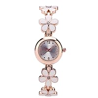 Fashion Small Watches Quartz Watch Flower Shaped Watch Bracelet Watch