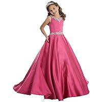 Girls' Glitz Formal Beaded Pageant Gowns