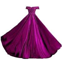 Off The Shoulder Prom Dresses for Juniors Lace Long Formal Party Ball Gown