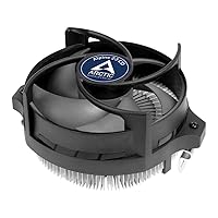 ARCTIC Alpine 23 CO - Compact AMD CPU Cooler for AM5 and AM4, Thermal Compound MX-2 pre-Applied, for Continous Operation, Computer, PC - Black
