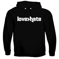 Love > Hate - Men's Soft & Comfortable Hoodie Sweatshirt