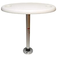 Springfield Marine Table Package 18X30 Oval White, Large