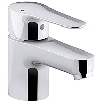 KOHLER K-16027-4-CP July Single Handle Bathroom Sink Faucet, Polished Chrome