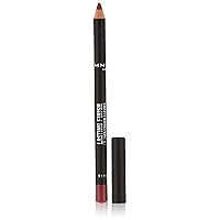 Rimmel Lasting Finish 8HR Soft Lip Liner Pencil - Vibrant, Blendable Formula to Lock Lipstick in Place for 8 Hours - 215 Ms.Mauve, .04oz