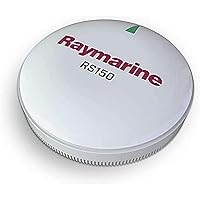 Raymarine RS150 GPS Antenna Raymarine T70327 RS150 GPS Antenna, w/Pole Mount Kit