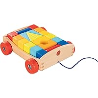 Goki- Trolley with 20 Modules for Babies, Colour (Multi-Colour) (58719)