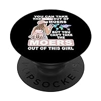 Cool Girl from Moers City - Proud Moers Girl PopSockets Swappable PopGrip