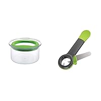 Prepworks by Progressive Guacamole ProKeeper and Flip Blade Avocado Tool Set - Keep Guacamole Fresher Longer, Dishwasher Safe