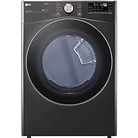 LG DLEX4000B 7.4 cu. ft. Ultra Large Capacity Smart wi-fi Enabled Front Load Electric Dryer