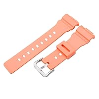 Women's Resin Watch Bands Replacement fit for Casio Baby-g BA-110 BA-111 BA-112 BA-120 BA-125 watch strap wristband Watch chain