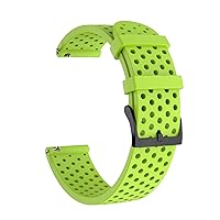 Silicone Watchband Strap for Xiaomi GTR 42mm/GTS 3/GTS2 Mini/GTS 2e Bracelet Band 20mm Sport Wristband Correa Belt (Color : Green, Size : for Amazfit GTS 2)