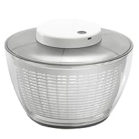 Electric Salad Spinner Large 4.75L.Vegetable Washer Dryer Dishwasher Safe.Lettuce Cleaner and Dryer.BPA Free and Easy to Use