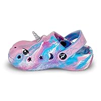 NORTY Toddler Clogs - Fun Shark Slippers for Kids with Comfortable Back Strap - Shark Shoes - Playful Shark, Turtle, Unicorn & Alligator Slides Kids