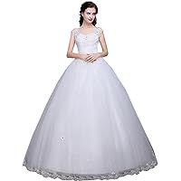 Women's Wedding Gown for Bridal Lace Wedding Dress