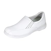 Blaire Women's Wide Width Comfort Leather Slip On Shoes