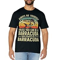 Funny Barracuda Design For Men Women Barracuda Fish Lovers T-Shirt