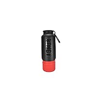 KONG H2O Insulated Dog Water Bottle & Travel Bowl, 25 oz - Red