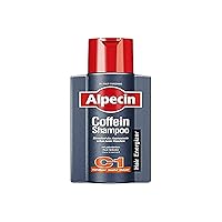 Alpecin Hair Energizer Coffeine Shampoo C1 Caffeine Shampoo For Men Hair Growth Stimulation (Stimulates The Hair Roots During Hair Washing With Patented Skin Activator) 8.5 oz