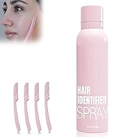Hair Identifier Spray for Face Dermaplaning, Dermaplaning Spray, Facial Hair Identifier Spray for Dermaplaning, Hair Identifier Spray for Face Shaving Dermaplaning (1) (1 Pc)