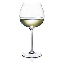 Purismo Soft White Wine Glass Set of 4 by Villeroy & Boch - 13 Ounces