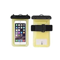 Soft Waterproof Phone Pouch, Universal IPX8 Waterproof Case for iPhone Samsung Galaxy Series, 6.0