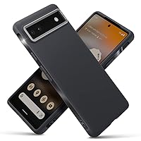 CYRILL Color Brick Compatible with Google Pixel 6a Case 5G (2022), Dust-Resistant Silicone-Feel TPU with Protective PC Camera Ring - Dusk