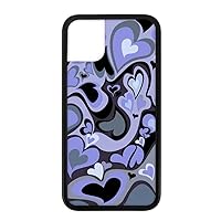 Deformed Love Silicone Anti-Drop Mobile Phone case, Suitable for iPhone 6S 7 8 Plus X Xs Max XR 11 12 Mini Pro Protective Cover, Popular high-end Non-Slip Mobile Phone case,A1,for iPhone 5S