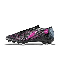 Unisex-Adult Athletic Women Soccer Shoes Firm Ground Spikes Boots Outdoor Waterproof Professional Football Lightweight Training Cleats