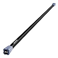 LIONSCOOL Workout Weighted Bar,Padded Exercise Weight Bar, Solid Steel Stretching weighted bar set for Body Sculpting, Physical Therapy,Body Toning