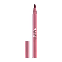 COVERGIRL Outlast, 20 Admire, Lipstain, Smooth Application, Precise Pen-Like Tip, Transfer-Proof, Satin Stained Finish, Vegan Formula, 0.06oz