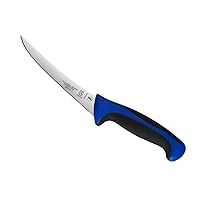 Mercer Culinary Millennia Colors 6-Inch Curved Boning Knife, Blue