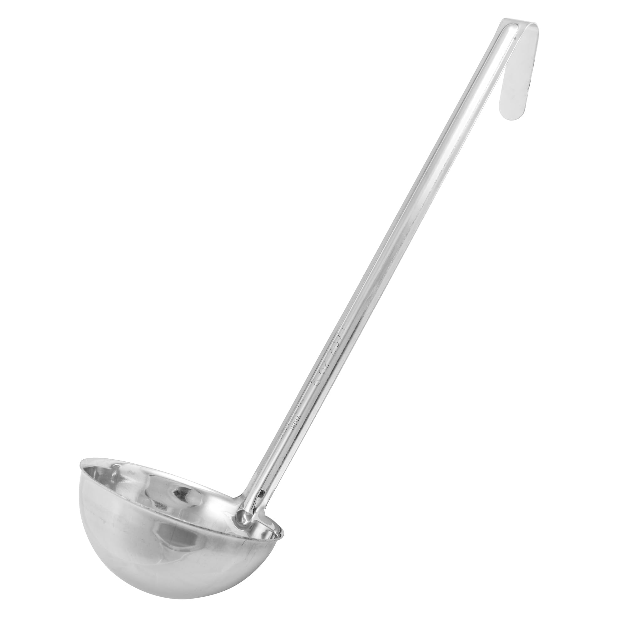 Winco One Piece Stainless Steel Ladle, 10 Ounce, 12.5
