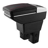Car Center Console Armrest Compatible With Honda Fit Jazz Hatchback 2009 2010 2011 2012 2012 2013 Leather Armrests Storage Box