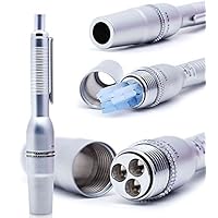 Painless Acupuncture 3-Pin Lancets Device Pen Stainless Steel Triple-Lancing Pen (Silver)