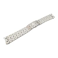 Ladies Bracelet Watchbands for Tissot Duluer T099 407A 21mm Metal Strap Watch Accessories Men Stainless Steel Watch Band Chain (Color : Gold)