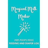 Magical Milk Maker Feeding and Diaper Logbook: Newborn Feeding Logbook | Baby Daily Log