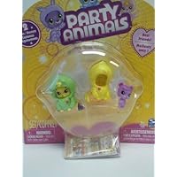 Spin Master Party Animals 2 Bears and 2 Parrot Costumes