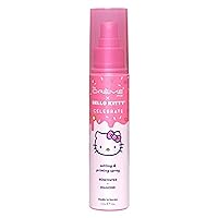 x Hello Kitty - Korean Skin Care Celebrate Priming & Setting Facial Spray (Rose Water & Diamond) - Hydration, For Makeup, Natural Essence